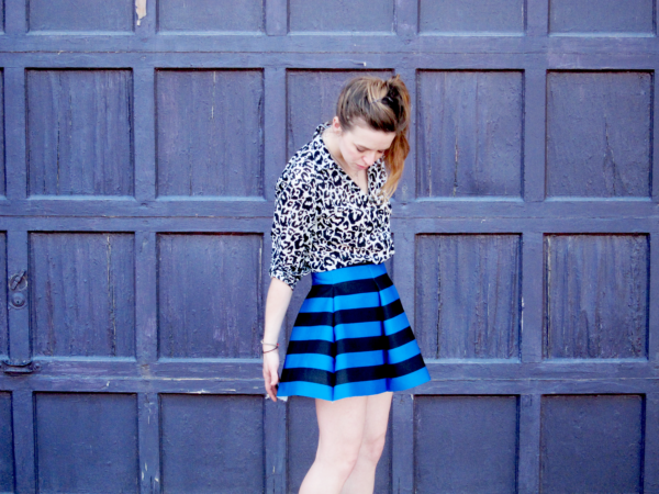 Stripe-y Scuba Skirt – Amy Nicole Studio