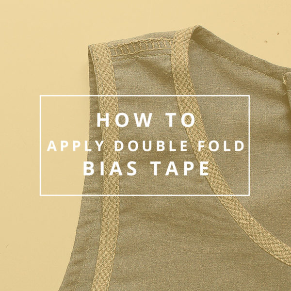 How To Apply Double Fold Bias Binding Amy Nicole Studio