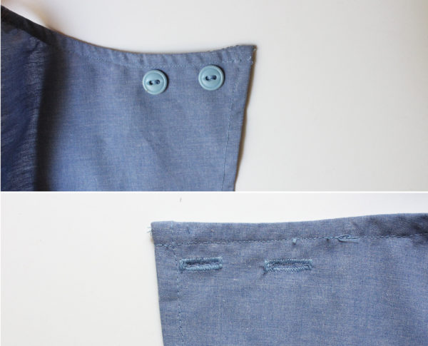 How to Sew a Buttonhole on a Home Sewing Machine - Amy Nicole Studio