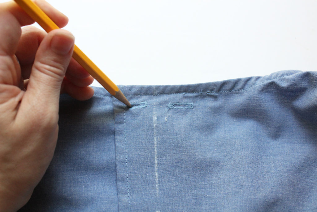 How to Sew a Buttonhole on a Home Sewing Machine Amy Nicole Studio