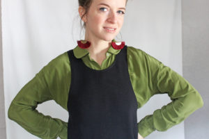 A Fleece York Pinafore! - Amy Nicole Studio