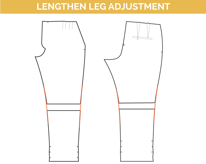 Pants Crotch Length Pattern Alteration  Professor Pincushion