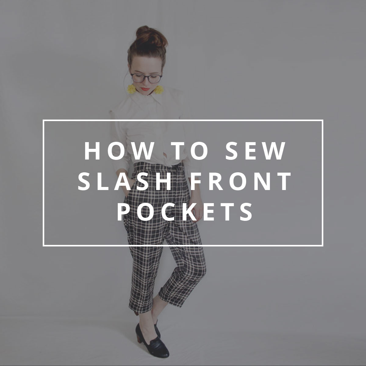 How to Sew Slash Pockets - Amy Nicole Studio