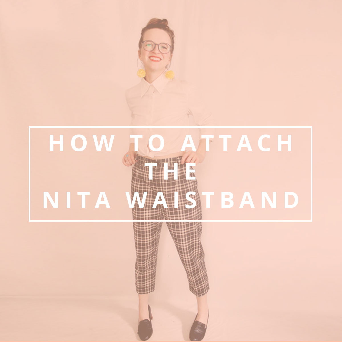 How to Attach a Pants Waistband - Amy Nicole Studio